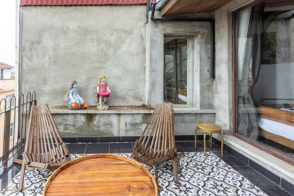Historic Unique Town House Golden Horn Istanbul Apartment Bagian luar foto